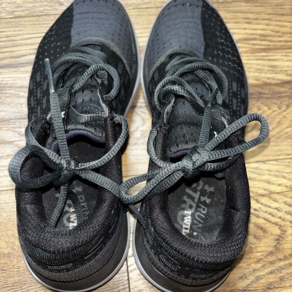 Under Armour Black and Gray Athletic Shoes
